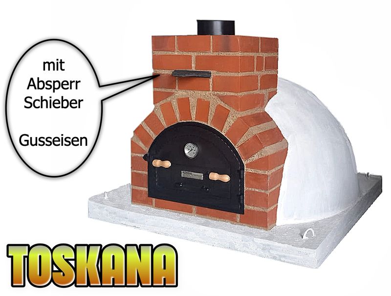 Holzbackofen Toskana I Größe wählbar