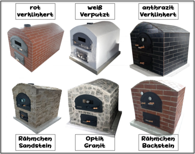 Holzbackofen-DUO-XXL I Optik wählbar