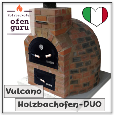 Holzbackofen I DUO-Vulcano