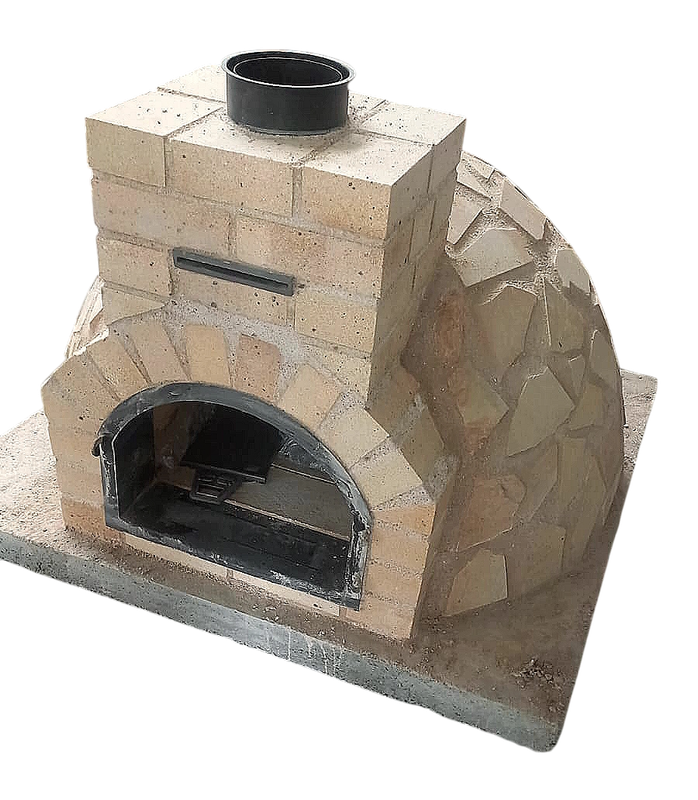 Holzbackofen Milano - Sandstein