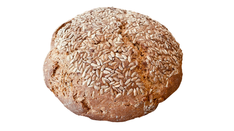 Sonnenblumenbrot mit Quellstück