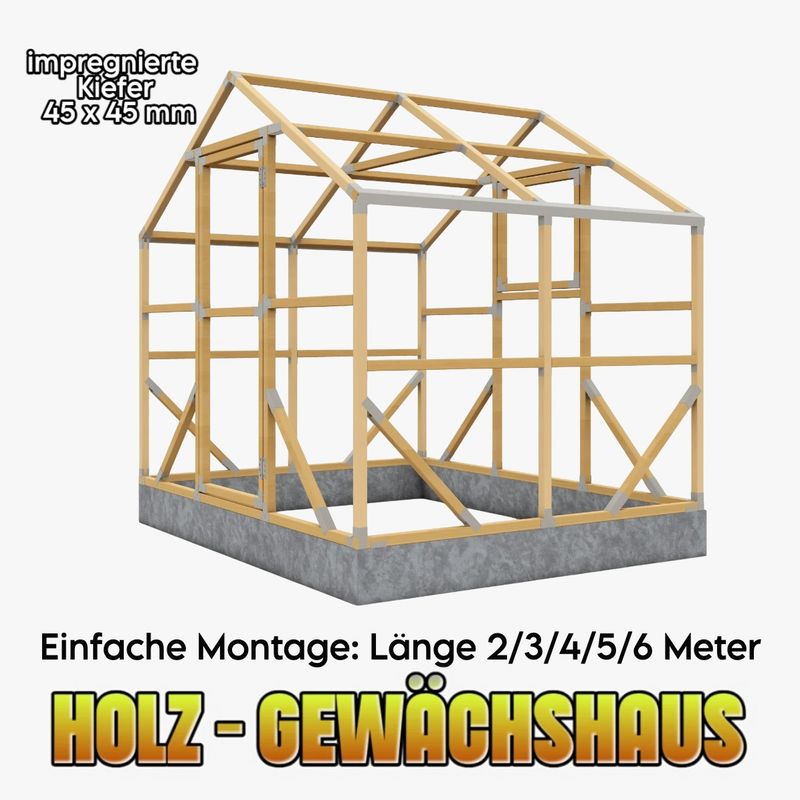 Gewächshaus Casa HOLZ