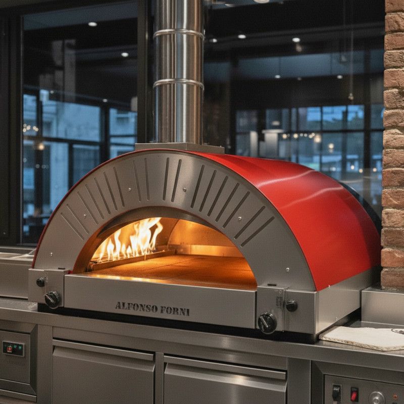 Pizzaofen Alfonso Forni 10 Pizze PRO-HYBRID
