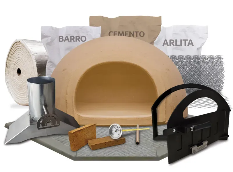 Holzbackofen Alecook - Traditional Full Set