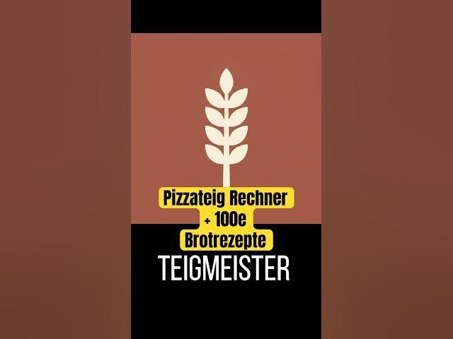 TeigMeister APP