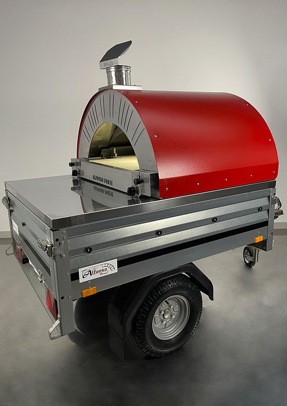 Pizza Anhänger Hybrid 4 Pizzen PRO