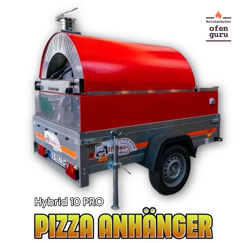 Pizza Anhänger Hybrid 10 Pizzen PRO