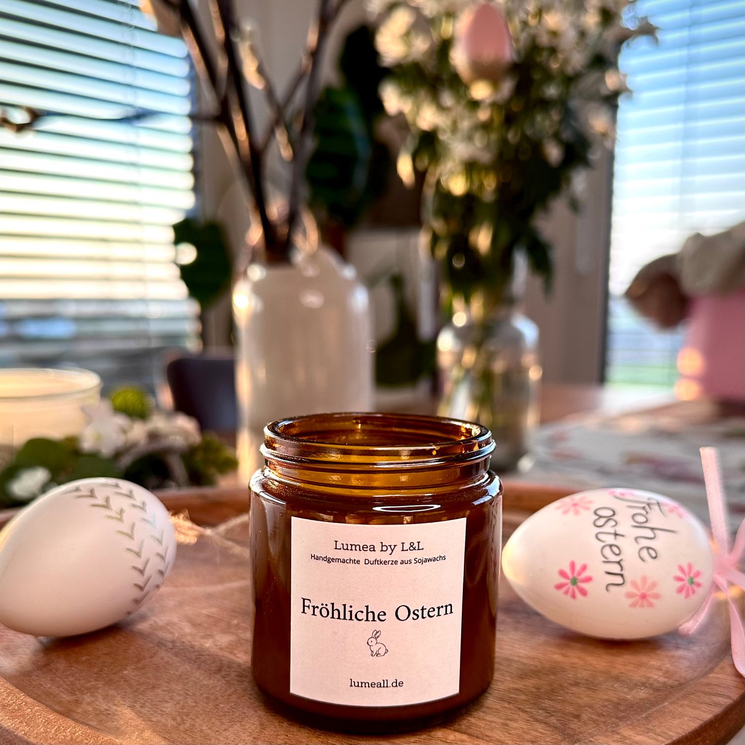 Duftkerze "Fröhliche Ostern"