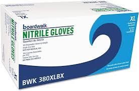 Boardwalk Nitrile Gloves, Powder Free (XL) BOX/100