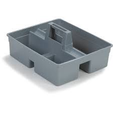 Cleaning Caddy/3 Compartment, Grey
