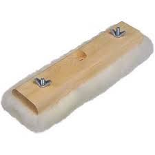 12'' Lambswool Floor Finish Applicator With Block