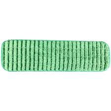 18" Green Textured Scrubbing Pad, Flat Mop