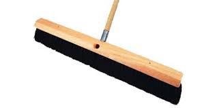 24" Tampico Push Broom W/ Handle