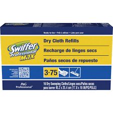 37109 Swiffer Professional Max Dry Cloth refills