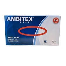 AMBITEX N5251 SERIES NITRILE GLOVE, SMALL
