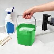 Bucket 5 QT GREEN "Cleaner"