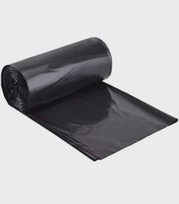 60 GALLON Black Trash Bags made from Recycled Materials, 100 ct