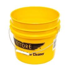 Ettore 3.5 Gallon Yellow Window Washing Bucket