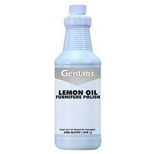GENLABS Lemon Oil Furniture Polish, Quart
