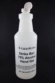 GENLABS Strike Bac 70% Alcohol Hand Gel, QT