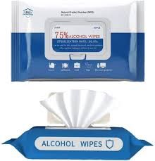 JIANHE 75% ALCOHOL WIPES, 80 pcs