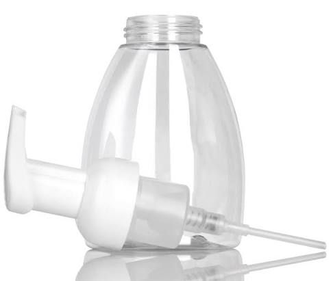8OZ CLEAR Foaming Bottle
