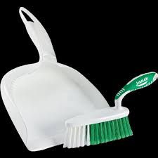 LIBMAN Dustpan and Brush Set