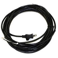 Fit All 30' Cord , 17 / 2, Black/Gray