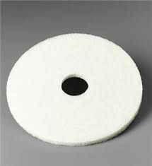 FLOOR PADS WHITE 19 SINGLE