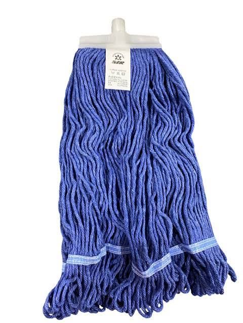 LARGE SYRTEX Mop Head with screw on connector, BLUE