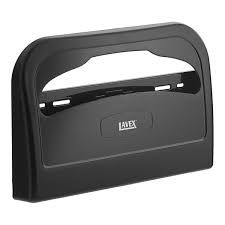 LAVEX Surface Mounted Toilet Seat Cover Dispenser, BLACK