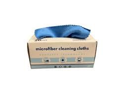 MICRO FIBER CLOTH, Blue Disposable, 12"x12" / 50 Pk