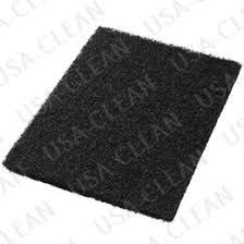 FLOOR PADS BLACK 14x28 SINGLE