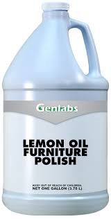 GENLABS Lemon Oil Furniture Polish, Gallon