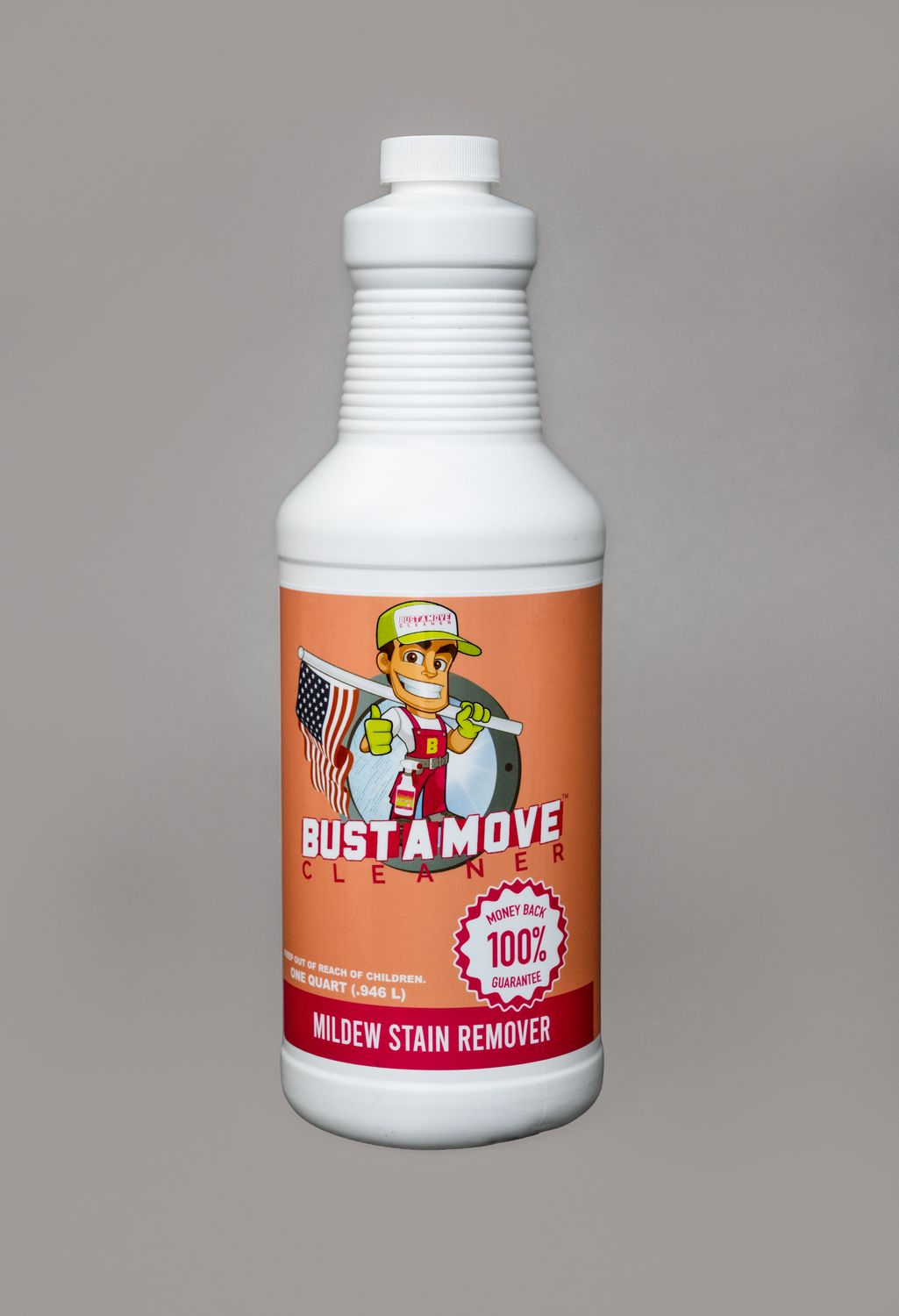 BUST A MOVE Mildew Stain Remover, Qt
