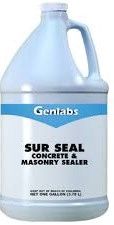 GENLABS Sur Seal Concrete &amp; Masonry Sealer, Gal