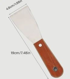 KNIFE SCRAPER, Stainless Steel