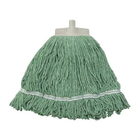 LADY SYRTEX Mop Head with Screw On Connector, GREEN