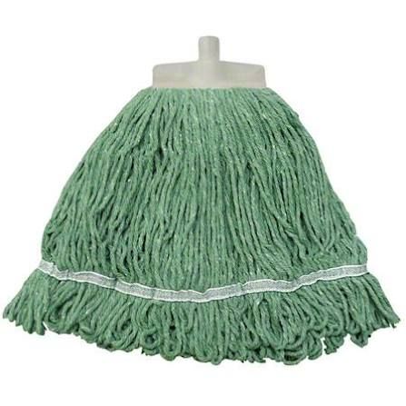 LARGE SYRTEX Mop Head with Screw On Connector, GREEN