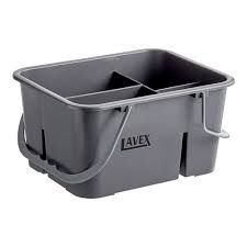 LAVEX Cleaning Caddy/4 Compartment, 11.5Lx9W