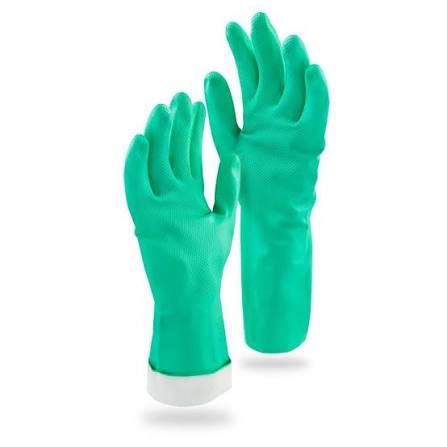 LIBMAN Heavy-Duty Reusable Nitrile Gloves - Small