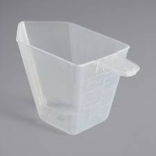 Measuring Cup, Plastic 8oz Liquid Measuring Cup