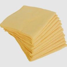 MICROWORKS Premium Gold Microfiber Towels 16X16 (12ct)