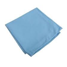 MICROWORKS Special Glass &amp; Mirror Suede Microfiber 15x15, Individual Cloth