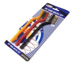 MINI WIRE BRUSHES 3 PK