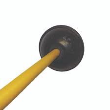 PLUNGER WITH WOOD HANDLE