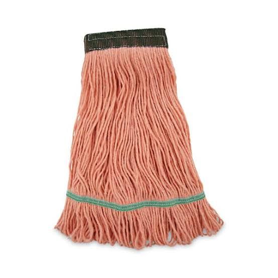 Orange Super Clean Loop End Mop (1.25''Polyester headband) 20oz Medium