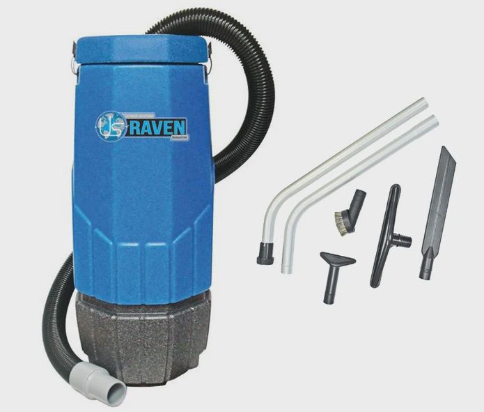 SANDIA Super Raven 6 Qt Backpack Vacuum w/ Standard Tool Kit
