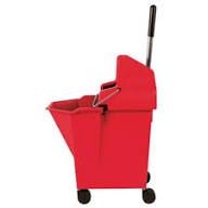 Lady Pick Up &amp; Go System Mopping System (+ mop with handle) RED