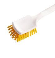 SM Fryer Brush, 21" Handle YELLOW